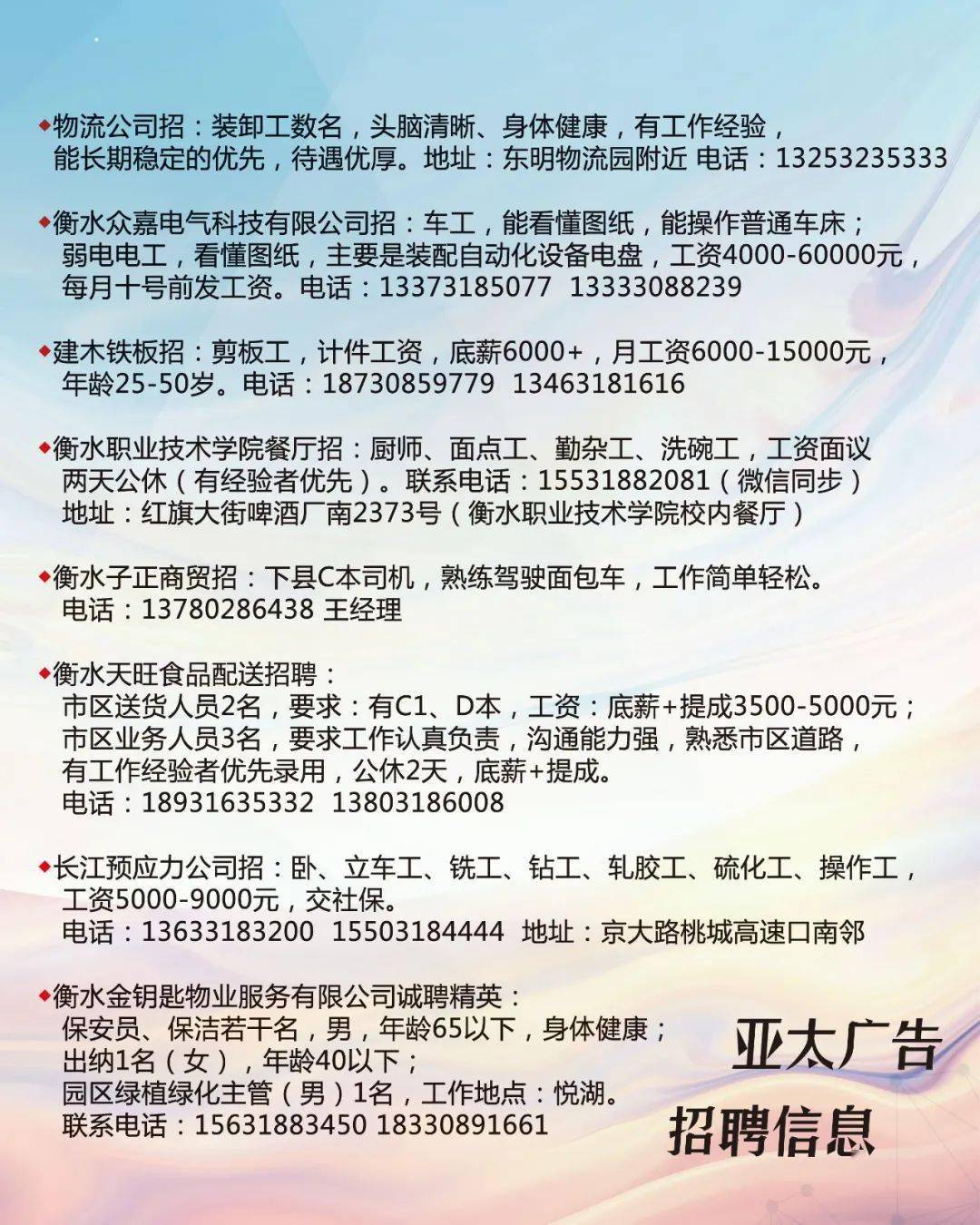 招聘信息 第257页